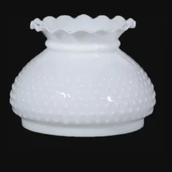 Lehman's Opal Hobnail 10" Glass Lamp Shade