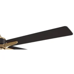 52" Casa Vieja Modern Indoor Outdoor Ceiling Fan With Dimmable LED Light Remote Control Soft Brass Black Damp Rated For Patio Exterior House Porch -Interior furniture GUEST 017381f9 b54f 4226 bd6f 6b1678bfc760