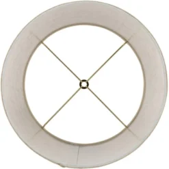 Springcrest Set Of 2 Drum Lamp Shades Burlap Linen Medium 11" Top X 13" Bottom X 9.5" High (Spider) -Interior furniture GUEST 03ea998c 8e74 459e 83f9 4753062726fc