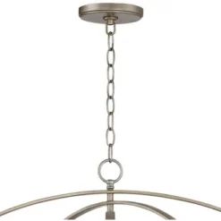 Possini Euro Design Tiller Champagne Satin Silver Pendant Chandelier 31 1/2" Wide Modern Open Orb Frame 8-Light Fixture For Dining Room Kitchen Island -Interior furniture GUEST 03f0dab2 95c8 4960 9a04 5e46181766f3
