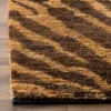 2'6"x8' Runner Tiger Print Natural/Black - Safavieh -Interior furniture GUEST 06d9b430 e72b 48ed b2bb 64ab6e5dfc21