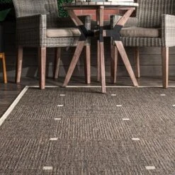 NuLOOM Ryann Glen Check Indoor/Outdoor Area Rug -Interior furniture GUEST 07684420 c9de 4097 9233 e2ec9501aab6