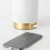Brightech Arden Mid-Century (Includes LED Light Bulb) USB Charging Table Lamp White Marble 1 Brightech Arden Mid-Century (Includes LED Light Bulb) USB Charging Table Lamp White Marble -Interior furniture GUEST 09b77df9 8f70 4cf2 b17e 0c68f93b60b6