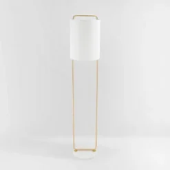 Giulia 63" Floor Lamp - FLL7006 - Gold/White Marble - Safavieh