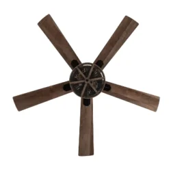 52" Oil Rubbed Bronze Wi-Fi Smart Lighted Ceiling Fan - River Of Goods: Remote & Reversible Blades -Interior furniture GUEST 0ae2cacd 55c9 40a7 a2f2 5c45c80f4df3