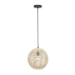 Ball Shaped Rattan Pendant Light Beige - Lalia Home 15 Ball Shaped Rattan Pendant Light Beige - Lalia Home -Interior furniture GUEST 0b707016 8b87 4038 82f5 3092ea608d4f