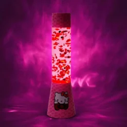 Ukonic Sanrio Hello Kitty Glitter Motion Mood Light | 12 Inches Tall