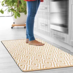 World Rug Gallery Geometric Anti-Fatigue Standing Mat -Interior furniture GUEST 0de100e0 0450 4bb1 89dd 482febe25bc0