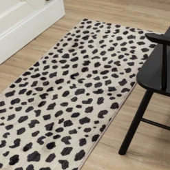 Daffodil Leopard Print Woven Rug - Threshold™ -Interior furniture GUEST 0efea80e 333d 4d53 ba99 3047838bb320