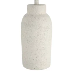 360 Lighting Jaime 27 1/2" Tall Modern Coastal Table Lamps Set Of 2 Faux White Sandstone Finish White Shade Living Room Bedroom Bedside Nightstand -Interior furniture GUEST 0f9740f5 08fd 4439 867f 864608e9c72f