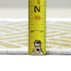 Sussexhome Flower Collection Cotton Heavy Duty Low Pile Area Rug , 2' X 3' -Interior furniture GUEST 129afd7e c4d5 42ed 9bc8 e7d9fcba62ff