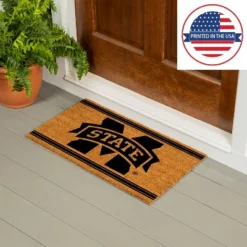 Evergreen Mississippi State University Logo Turf Mat, Brown- 28 X 16 Inches Indoor Outdoor Doormat -Interior furniture GUEST 133dbd16 83e2 4610 84d9 93ec529e2aee