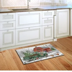 Christmas On The Farm Doormat 30" X 18" Indoor Outdoor Briarwood Lane -Interior furniture GUEST 168810cc eccb 4dec b62e 210ff2690684