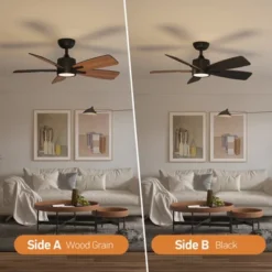 TALOYA 42 Inch Ceiling Fans With Lights,Ultra Quite Ceiling Fan With Light And Remote Control,Reversible, Dimmable,Modern Ceiling Fan For Home Black 13 TALOYA 42 Inch Ceiling Fans With Lights,Ultra Quite Ceiling Fan With Light And Remote Control,Reversible, Dimmable,Modern Ceiling Fan For Home Black -Interior furniture GUEST 17da8e3e f587 4ad2 937d 5e5393068442