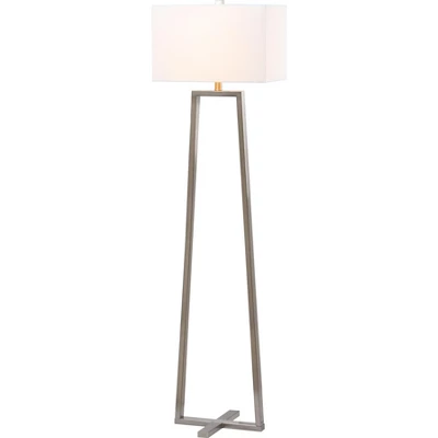 Lyell Floor Lamp - LIT4303 - Pewter - Safavieh 3 Lyell Floor Lamp - LIT4303 - Pewter - Safavieh