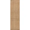 Espina Hand Woven Herringbone Chunky Jute Indoor Area Rug - JONATHAN Y