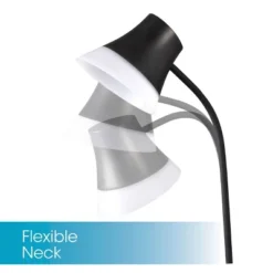 Shine Desk Lamp Wireless Charging (Includes LED Light Bulb) Black - OttLite -Interior furniture GUEST 18bf337c 4f94 4a62 995a ebfc840c8de5