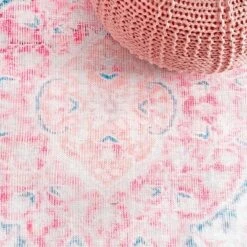 NuLOOM Patsy Vintage Medallion Machine Washable Area Rug -Interior furniture GUEST 19f34ce7 bed3 471f bae6 3d15b89a03af