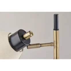 Matthew Table Lamp Black/Antique Brass - Adesso -Interior furniture GUEST 1a0db56d d086 4b10 9c44 26a102d8273e