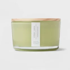 Citron And Sands Candle Green - Threshold™ -Interior furniture GUEST 1a4d9481 72eb 44f4 8afa e1c309366d2d