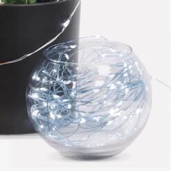 Feit Electric LED Fairy String Lights Cool White 30 Ft. 100 Lights