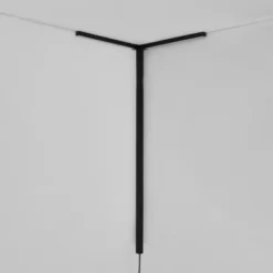 JONATHAN Y Madsen 18.25" 2-Light Minimalist Iron Integrated Plug-In LED Sconce For Ceiling Corner: ETL Listed, Metal Body, No Shade -Interior furniture GUEST 1b7fa03c d8ec 4084 a0ef ee7dddcb39bd