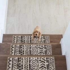 World Rug Gallery Bohemian Design Geometric Non-Slip Stair Treads -Interior furniture GUEST 1d3cf688 898f 4bdf a454 c7371449c418