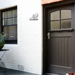 Globe Electric Sutton Galvanized Metal Outdoor Indoor Textured Wall Sconce -Interior furniture GUEST 1d551167 83c8 4d53 92fc 053cb72a25a1