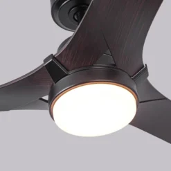 IHOMEADORE 52" Black Modern LED Ceiling Fan With Remote And Light -Interior furniture GUEST 1e90c6b0 1e18 4af0 9c97 7e0b16977fa4