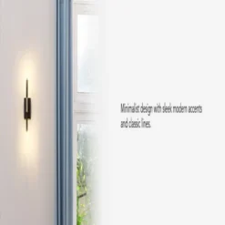 Globe Electric 2-Light Matte Black Wall Sconce With Antique Brass Accent: ETL Listed, Iron Body, No Shade -Interior furniture GUEST 1f7a044d f4ed 48c8 837d 71a6d3db7046