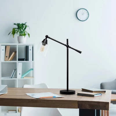 Tilting Arm Table Lamp Black - Elegant Designs 7 Tilting Arm Table Lamp Black - Elegant Designs - Image 5