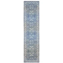 Marcel Persian Style Inspired Traditional Area Rug Blue/Gray - Captiv8e Designs -Interior furniture GUEST 2099663f e017 4e89 a46f 4d5b14999aba