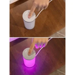 Seasons Color Fusion Lights Table Lamp Silver - Enbrighten: Touch-Controlled, USB Powered, Modern Decor -Interior furniture GUEST 21be19e1 de7d 4e5c 8dec d296481ca68c