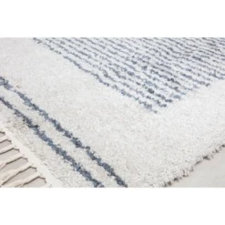 Rugs America Bennett BT35B Shag Stripe Area Rug -Interior furniture GUEST 21e1ed50 f2f7 4e09 8958 b6346df71f2c