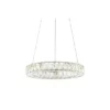 15.75" Metal/Crystal Adjustable Reese Pendant (Includes Energy Efficient Light Bulb) Chrome - JONATHAN Y 2 15.75" Metal/Crystal Adjustable Reese Pendant (Includes Energy Efficient Light Bulb) Chrome - JONATHAN Y -Interior furniture GUEST 25fdb02e 9e25 4317 86de bdd119da27e2