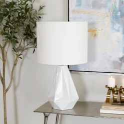 26" X 15" Modern Ceramic Table Lamp - CosmoLiving By Cosmopolitan -Interior furniture GUEST 29933927 7078 475a a09a b9eaf92eab42