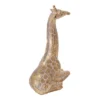 Sagebrook Home Sitting Giraffe Sculpture - Contemporary Polyresin Metallic Gold Nature Safari Decorative -Interior furniture GUEST 2a8f3965 43a7 407b be26 d2dad6bb51cb