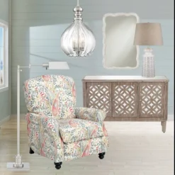 Regency Hill Jenson Traditional Pharmacy Floor Lamp 54" Tall Brushed Nickel Adjustable Swing Arm Metal Shade For Living Room Reading Bedroom -Interior furniture GUEST 2aae03e3 d632 44d3 b9a6 3681685bfae1