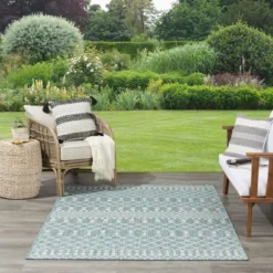 Nourison Positano Moroccan Trellis Flatweave Outdoor Rug -Interior furniture GUEST 2b85d4cb 5828 4fda 9c02 b48470635388