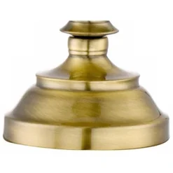 Regency Hill Fairlee Traditional Table Lamps 26" High Set Of 2 Antique Brass Metal Candlestick White Fabric Drum Shade For Bedroom Living Room Bedside -Interior furniture GUEST 2d7064b2 04f7 44ae 9612 fd715bf82531