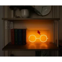 Silver Buffalo Harry Potter Scar And Glasses Neon LED Mood Light | 12 X 7 Inches -Interior furniture GUEST 2dd5f363 164e 4b17 9e76 925776b86a64