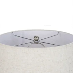 29" Matte Black Ceramic Spherical Table Lamp - Nourison -Interior furniture GUEST 2de1a574 945e 45e0 a229 30a4e0bb0f1f