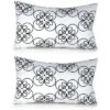 Seven20 Star Wars White Lumbar Pillow | Black Rebel Insignia | 15 X 24 Inches | Set Of 2 -Interior furniture GUEST 2ff7a846 0855 4199 a842 5c521891c777
