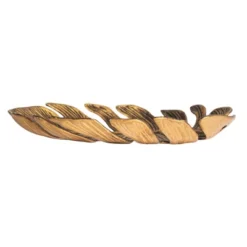 Storied Home Antique Monstera Leaf Elegance, Gold -Interior furniture GUEST 305d8531 51f6 4cb5 bcb4 57f164de1575