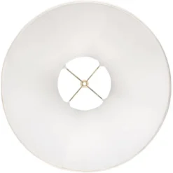 Springcrest Set Of 2 Bell Lamp Shades Off-White Large 7" Top X 18" Bottom X 10.5" High Spider Replacement Harp And Finial Fitting -Interior furniture GUEST 315b3cef f504 4130 ad54 8b9d5be29ea3