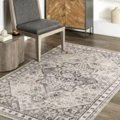 NuLOOM Eira Medallion Stain-Resistant Machine Washable Area Rug -Interior furniture GUEST 32826803 0793 4994 90d4 5d23e44583fb