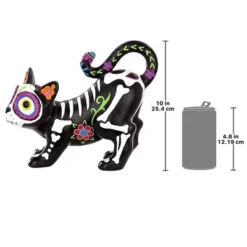 Design Toscano Dia De Los Muertos El Gatto Sugar Skull Cat Statue -Interior furniture GUEST 33918125 f262 4644 808e 2762ad83a572