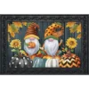 Briarwood Lane Fall Gnomes Humor Doormat Autumn Patterned Pumpkins Indoor Outdoor 30" X 18"