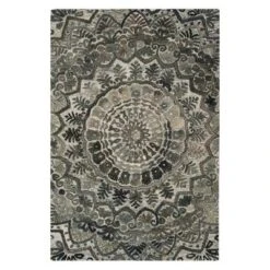 Lilly Medallion Tufted Rug - Safavieh -Interior furniture GUEST 3862ed01 5c57 4603 b701 188b4bf346ee