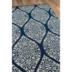 2'3"x4'6" Baja Bayou Accent Rug Navy - Momeni